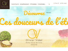 Tablet Screenshot of oliviervidal.fr